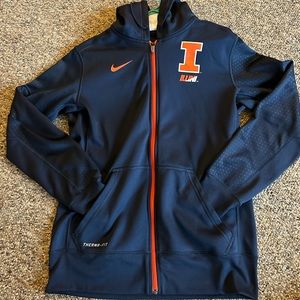 University of Illinois Illini Nike Zip Up